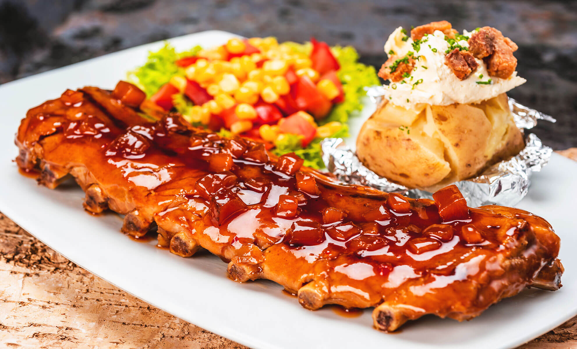 Costillas BBQ Chile